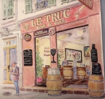 Le Truc. bar  vin. Nice